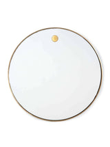 Lincoln Round Mirror - HJWLD0024 - BRS