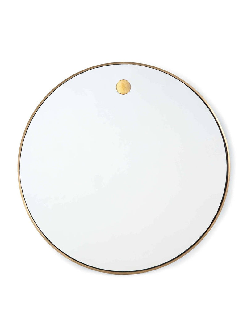 Lincoln Round Mirror - HJWLD0024 - BRS