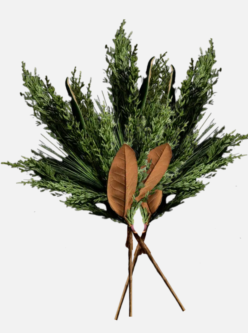 Faux Magnolia Norfolk Stem