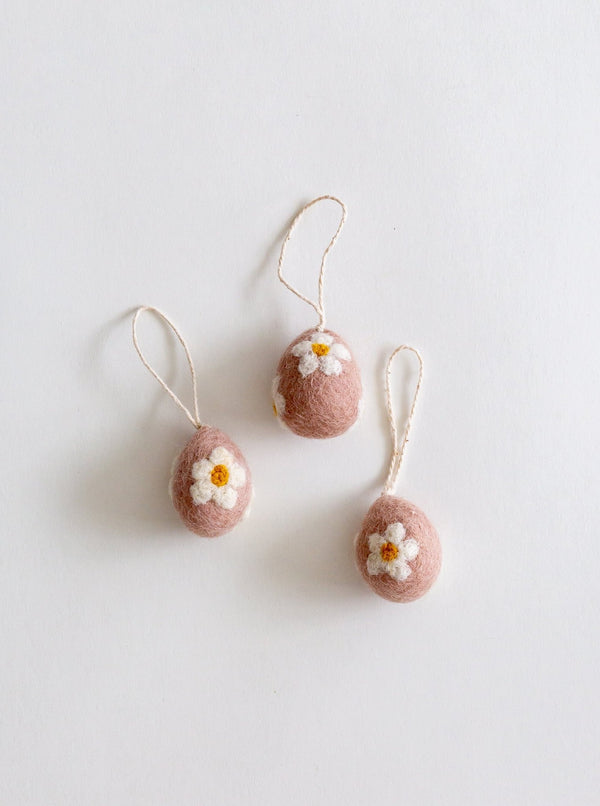 Mini Felt Eggs | Set of 3 - HJSEA0030 - OS