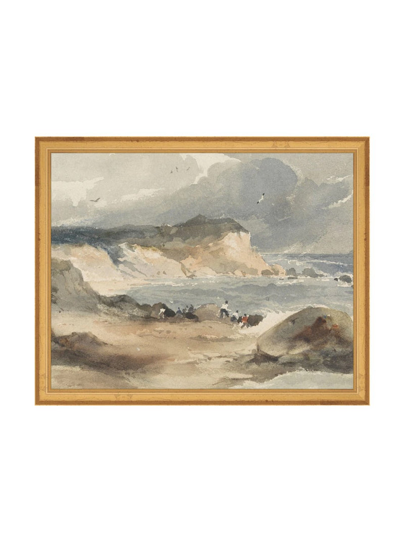 Moody Beach - HJART0200 - GLD - 11x14