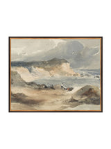 Moody Beach - HJART0200 - BGD - 24x30