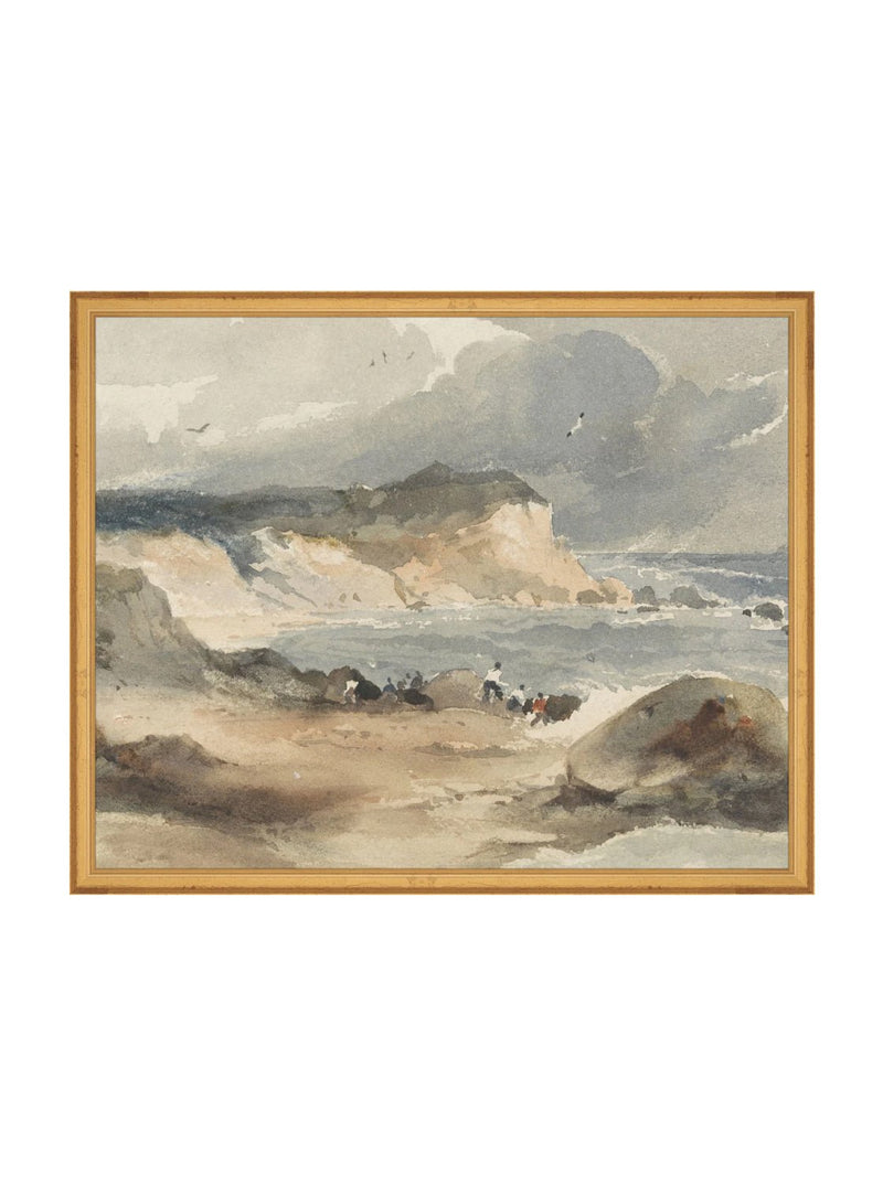 Moody Beach - HJART0200 - GLD - 16x20