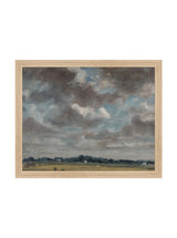 Moody Clouds - HJART0209 - OAK - 11x14