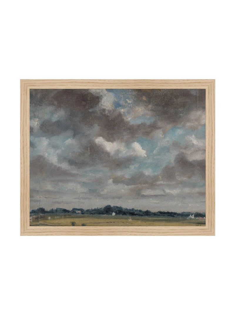 Moody Clouds - HJART0209 - OAK - 11x14