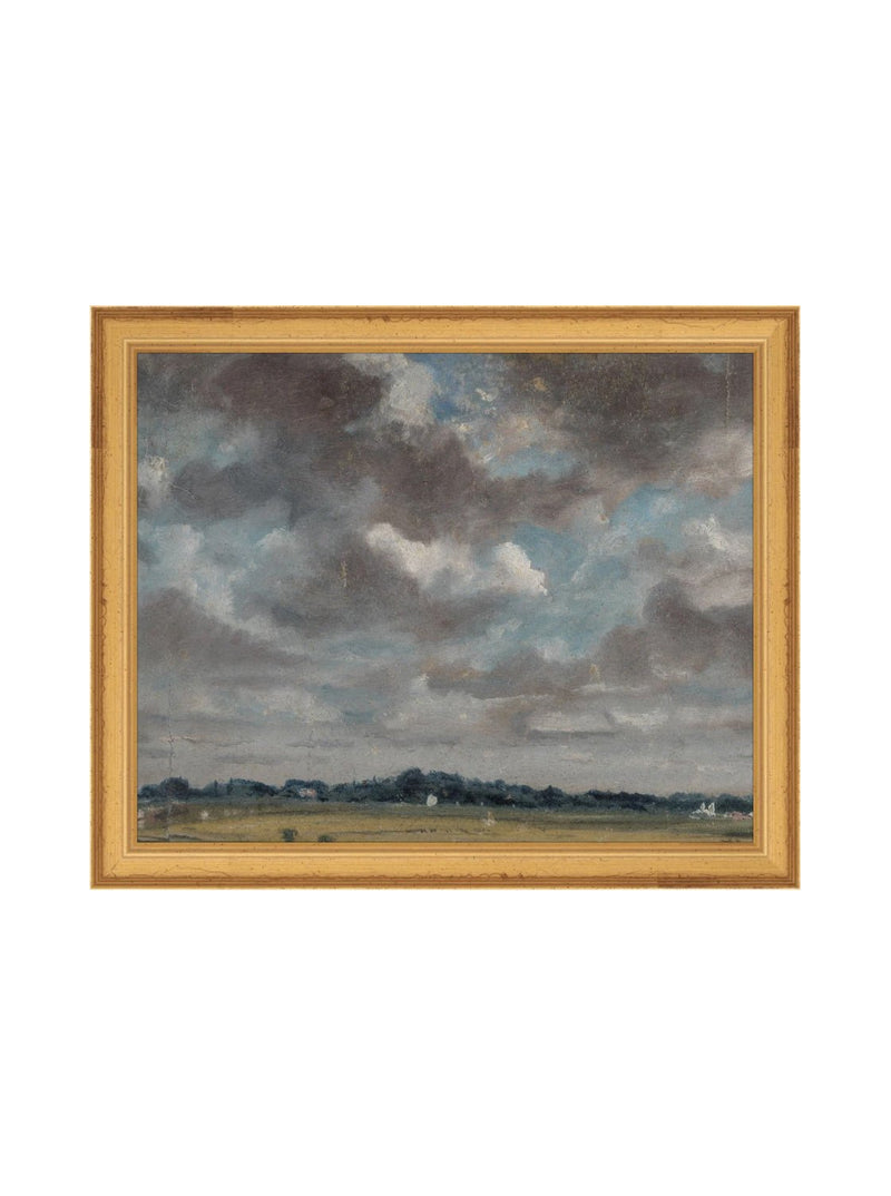 Moody Clouds - HJART0209 - GLD - 8x10