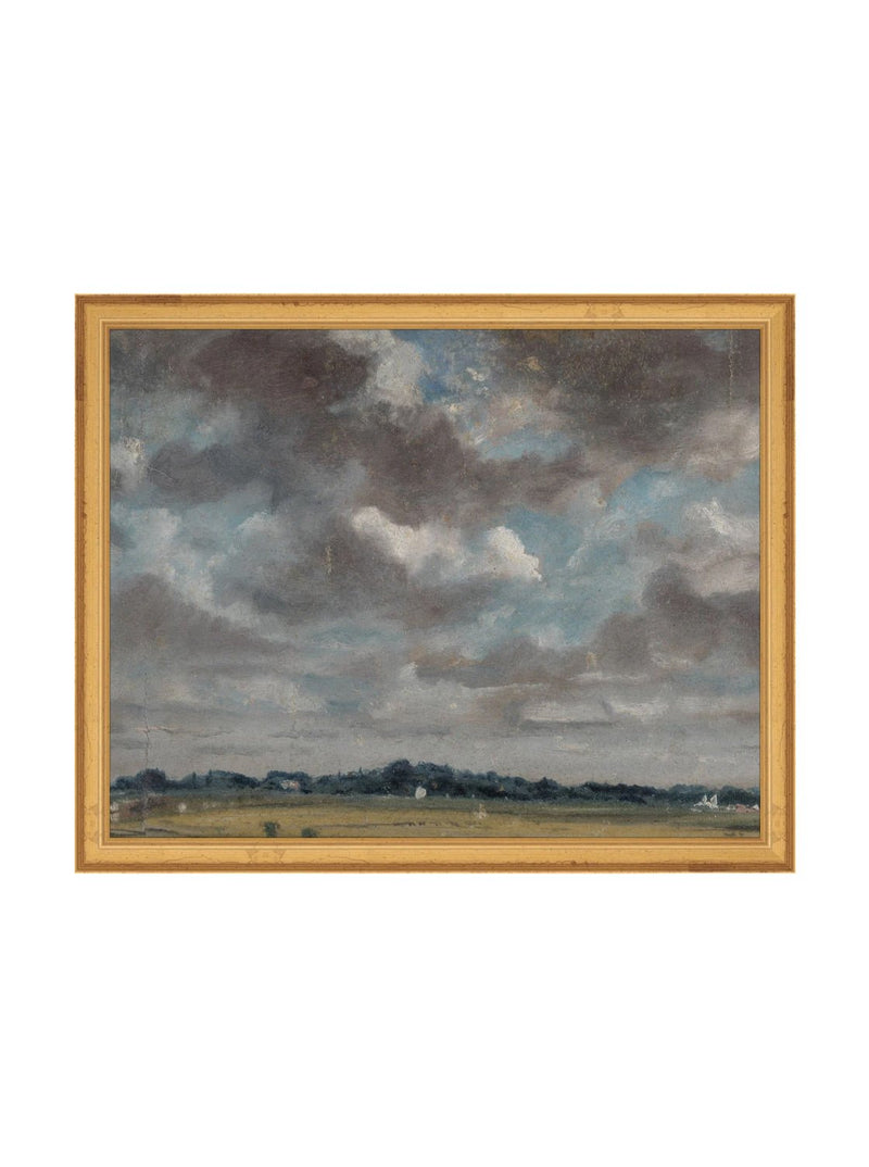 Moody Clouds - HJART0209 - GLD - 11x14