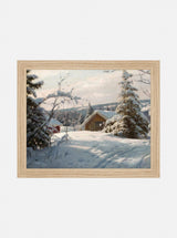 Morning Snow - HJART0245 - OAK - 8x10