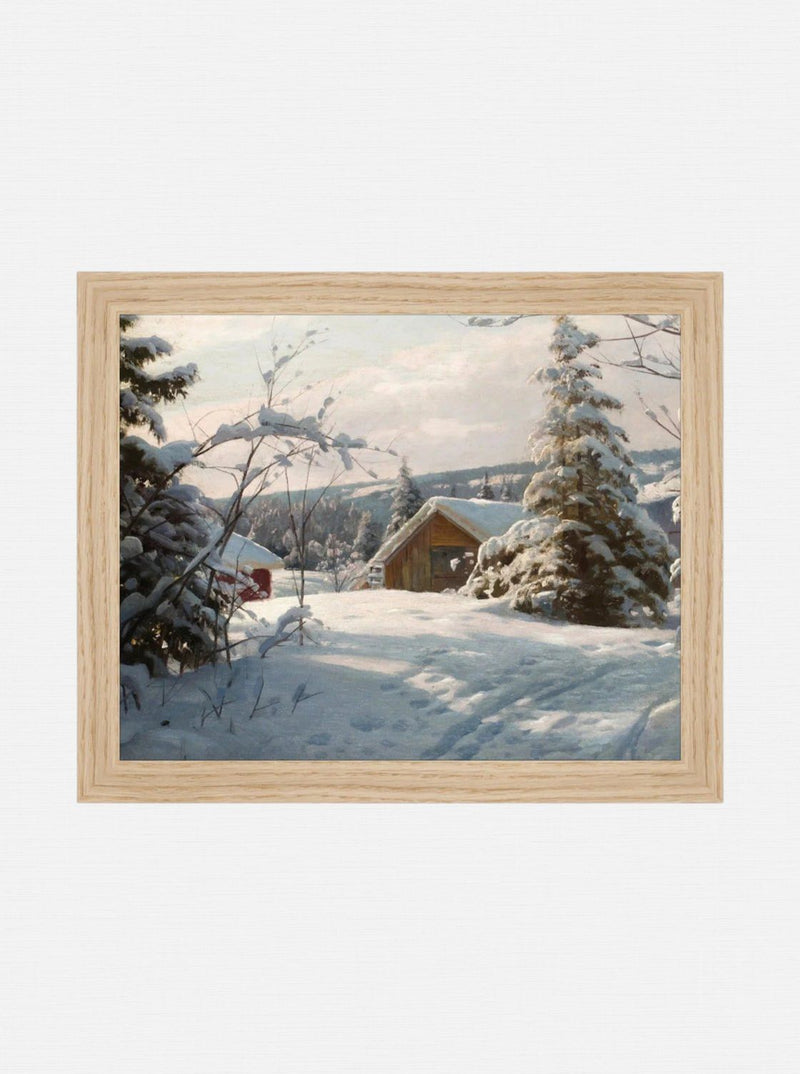 Morning Snow - HJART0245 - OAK - 8x10