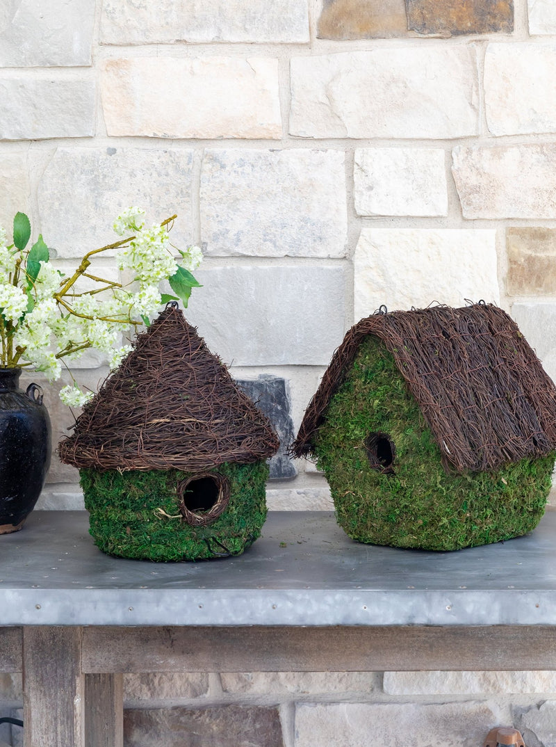 Moss Birdhouse - HJDCR0357 - OS