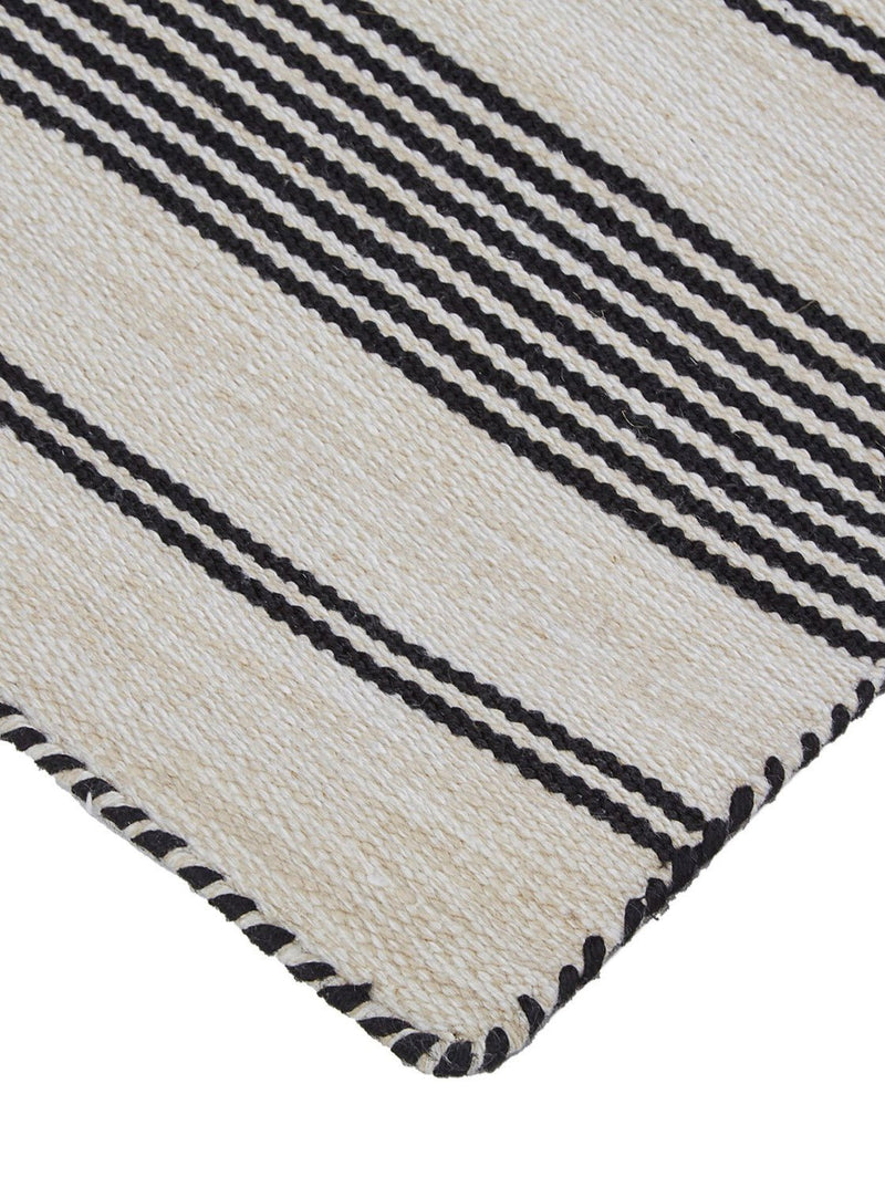 Nantes Black Rug Swatch - HJRUG0117 - SW