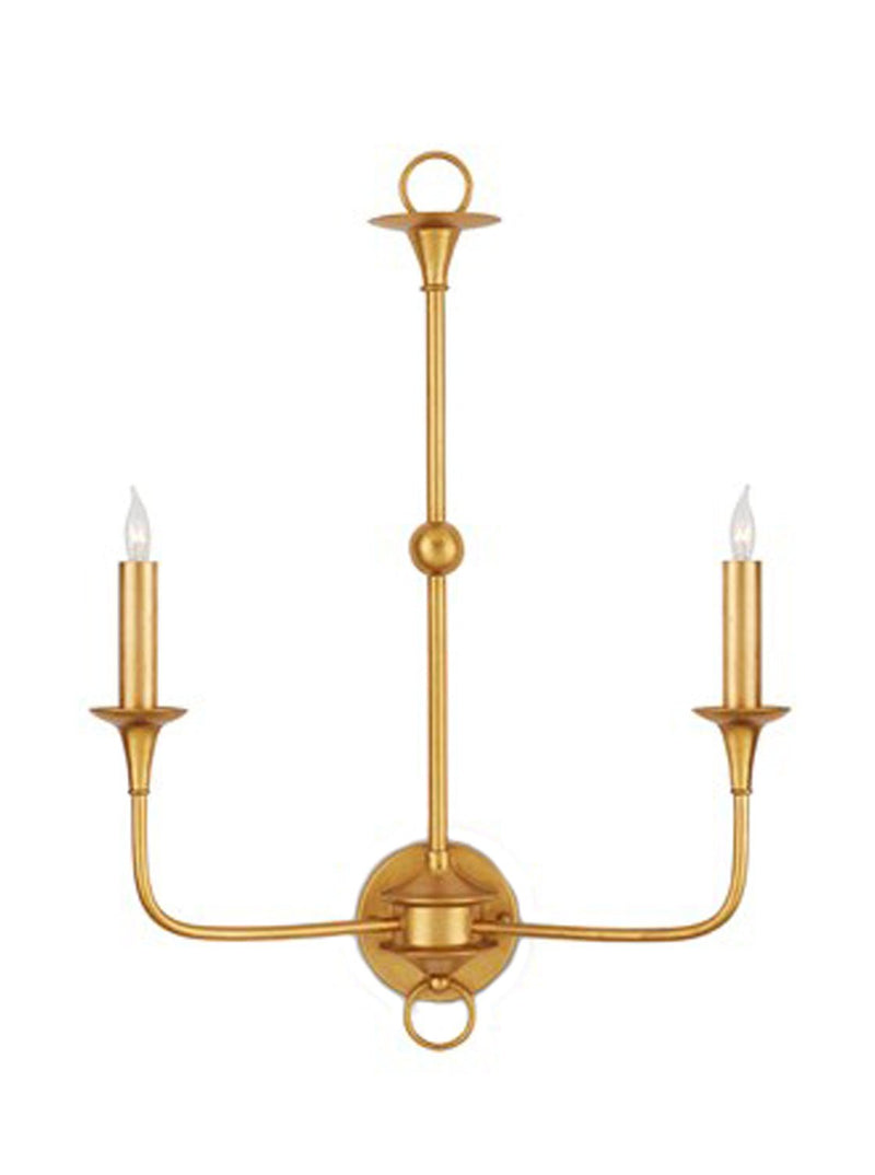 Norway Double Sconce - HJLHT0399 - GLD
