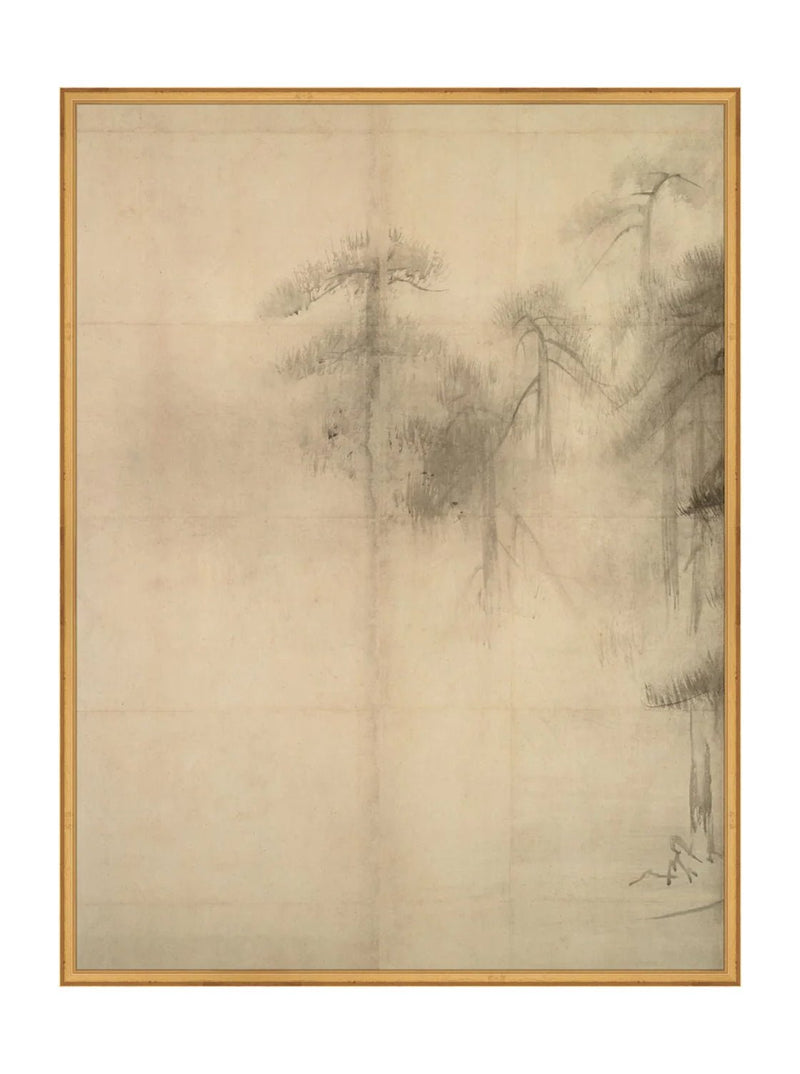 Pine Trees I - HJART0230 - GLD - 30X40
