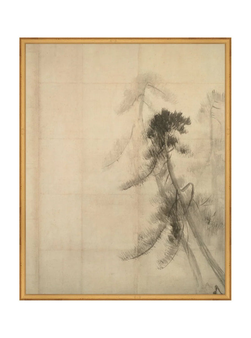 Pine Trees III - HJART0232 - GLD - 24X30