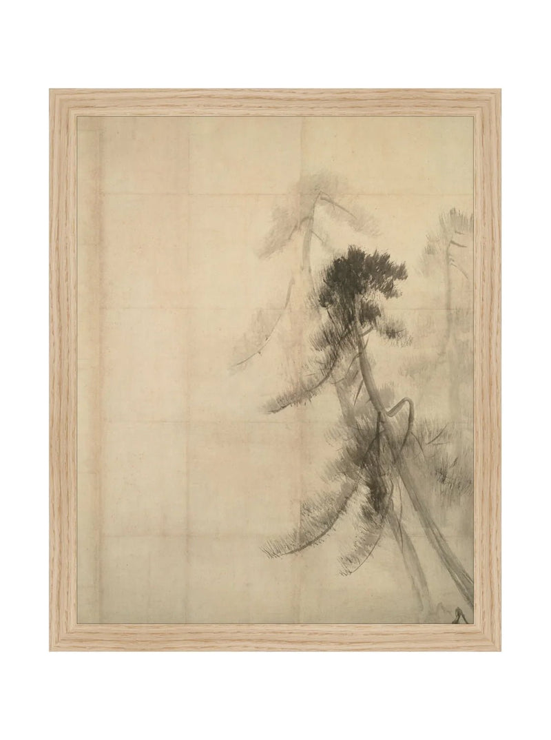 Pine Trees III - HJART0232 - OAK - 11X14