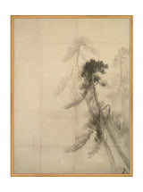 Pine Trees III - HJART0232 - GLD - 30X40