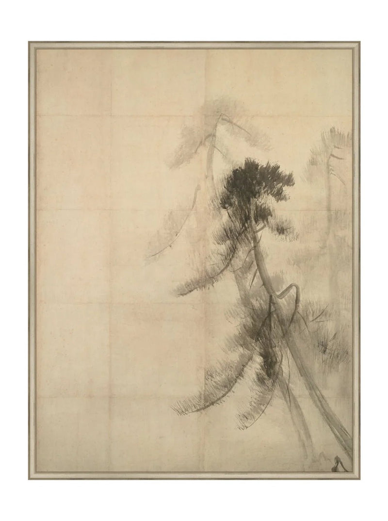 Pine Trees III - HJART0232 - SIL - 30X40