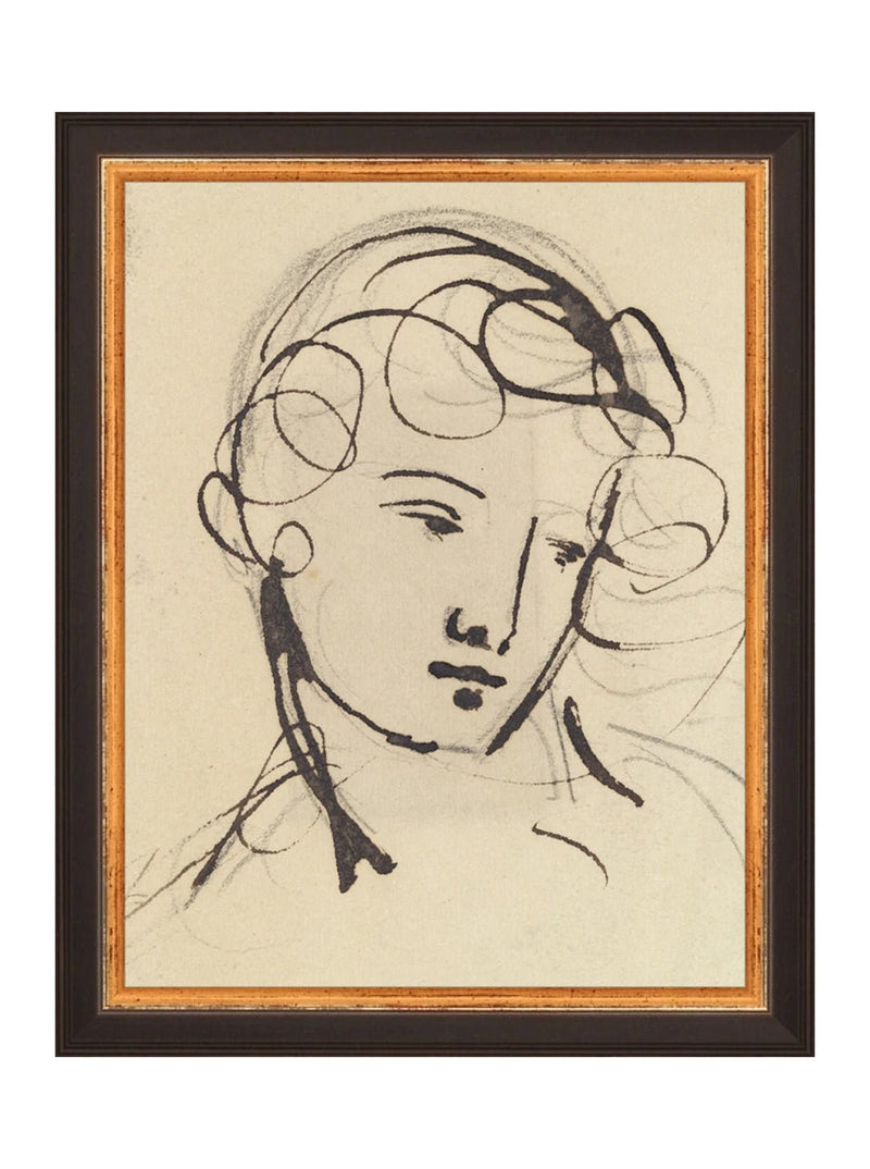 Ponder Sketch - HJART0043 - BLK - 8x10