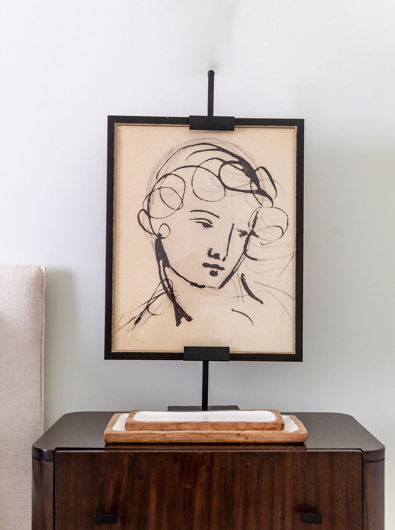 Ponder Sketch - HJART0043 - BLK - 8x10