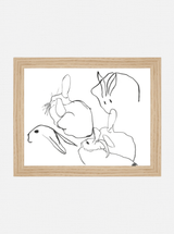 Rabbit Study - HJART0122 - OAK - 8x10