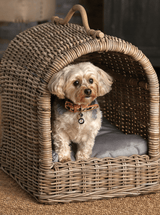Rattan Canopy Pet Bed - HJDRP0024 - S