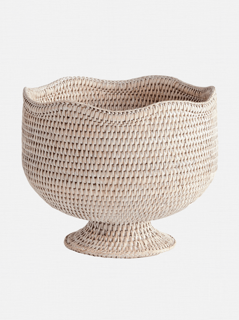 Rattan Compote - HJDRP0004 - WHT
