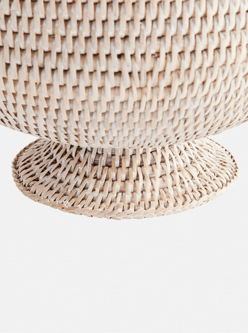 Rattan Compote - HJDRP0004 - WHT
