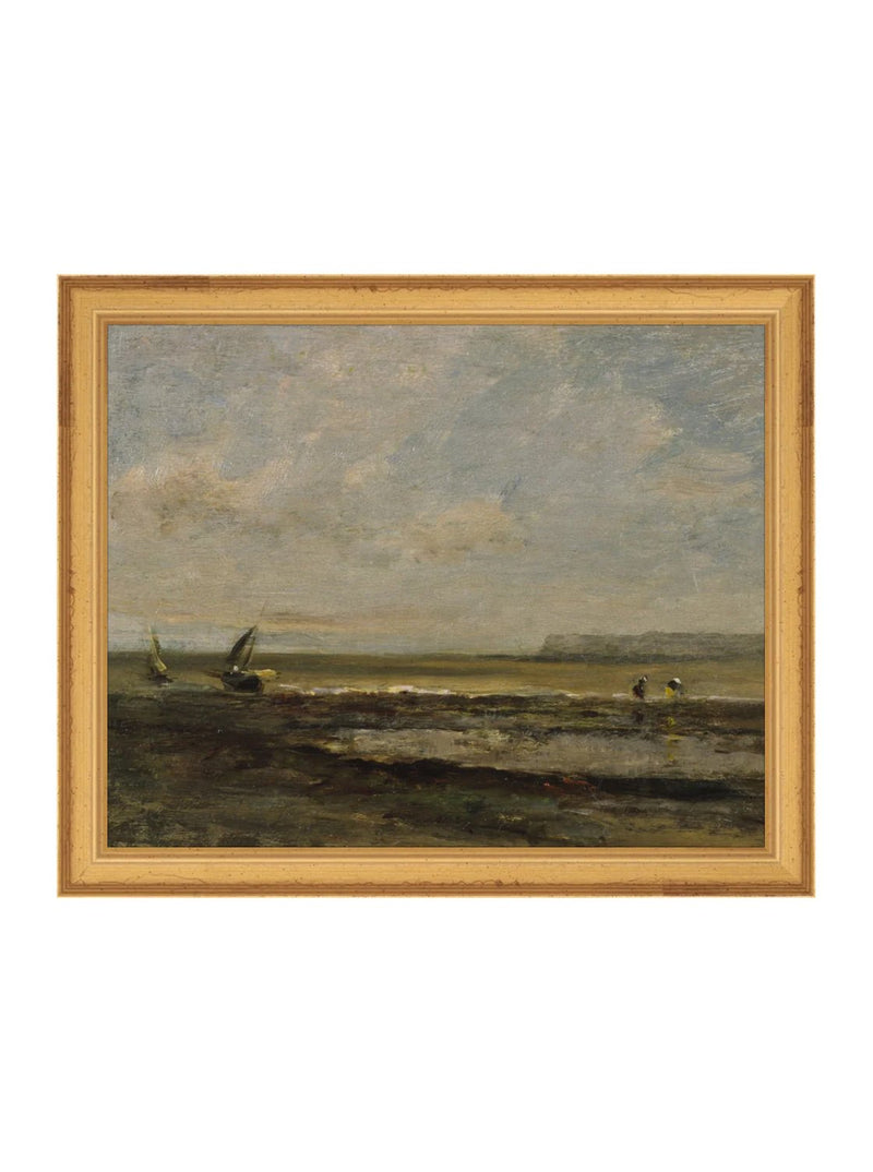 Rocky Shoreline - HJART0237 - GLD - 8X10