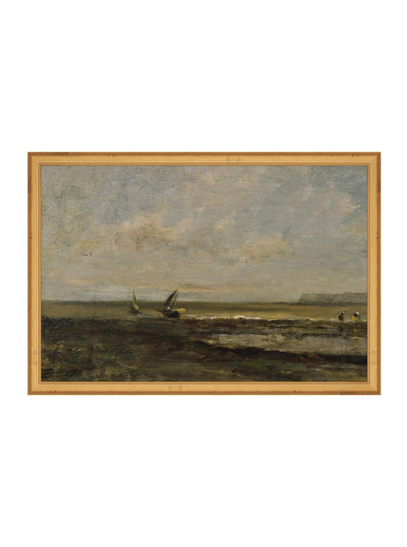 Rocky Shoreline - HJART0237 - GLD - 10X18