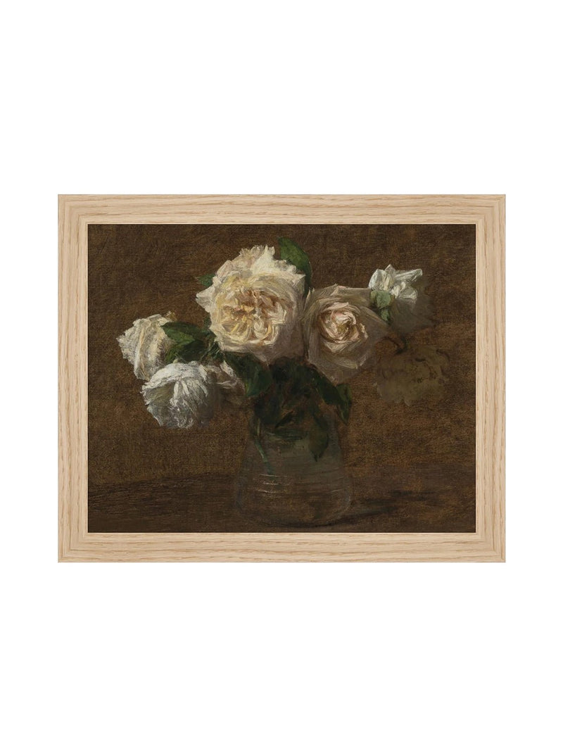 Roses in Bloom - HJART0273 - OAK - 8x10