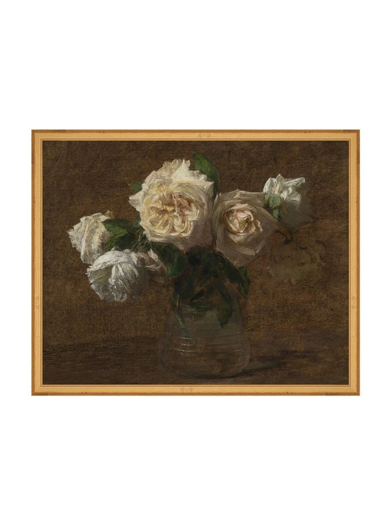 Roses in Bloom - HJART0273 - GLD - 16x20