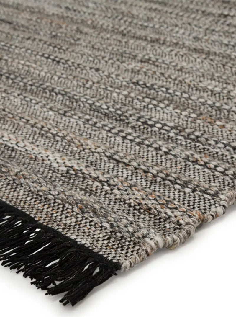 Salvador Charcoal Indoor/Outdoor Rug Swatch - HJRUG0215 - SW