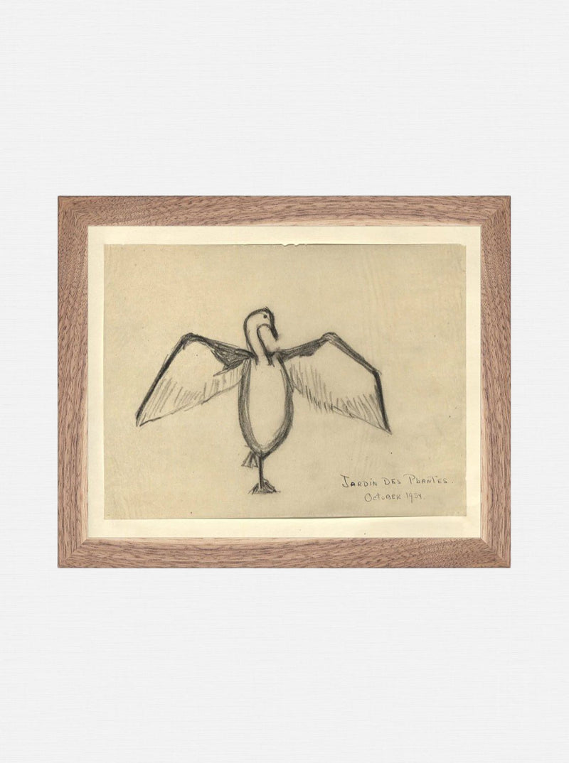 Sea Raven Sketch - HJART0191 - OAK - 8x10