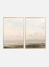 Seaside Sunrise Duo - HJART0127 - FRD - 17x21