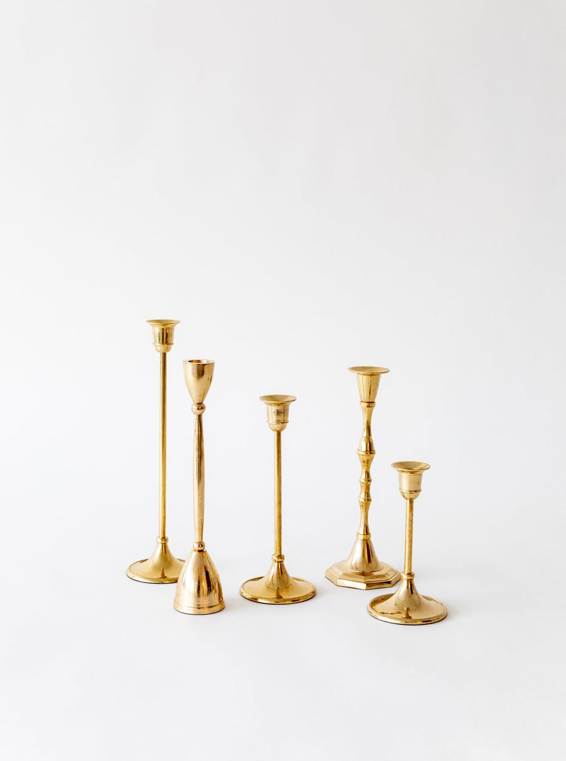 Serena Taper Holders - HJDCR0102 - GLD - S