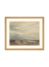 Sheep Herd - HJART0275 - GLD - 15x18
