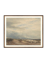 Sheep Herd - HJART0275 - BDG - 28x34