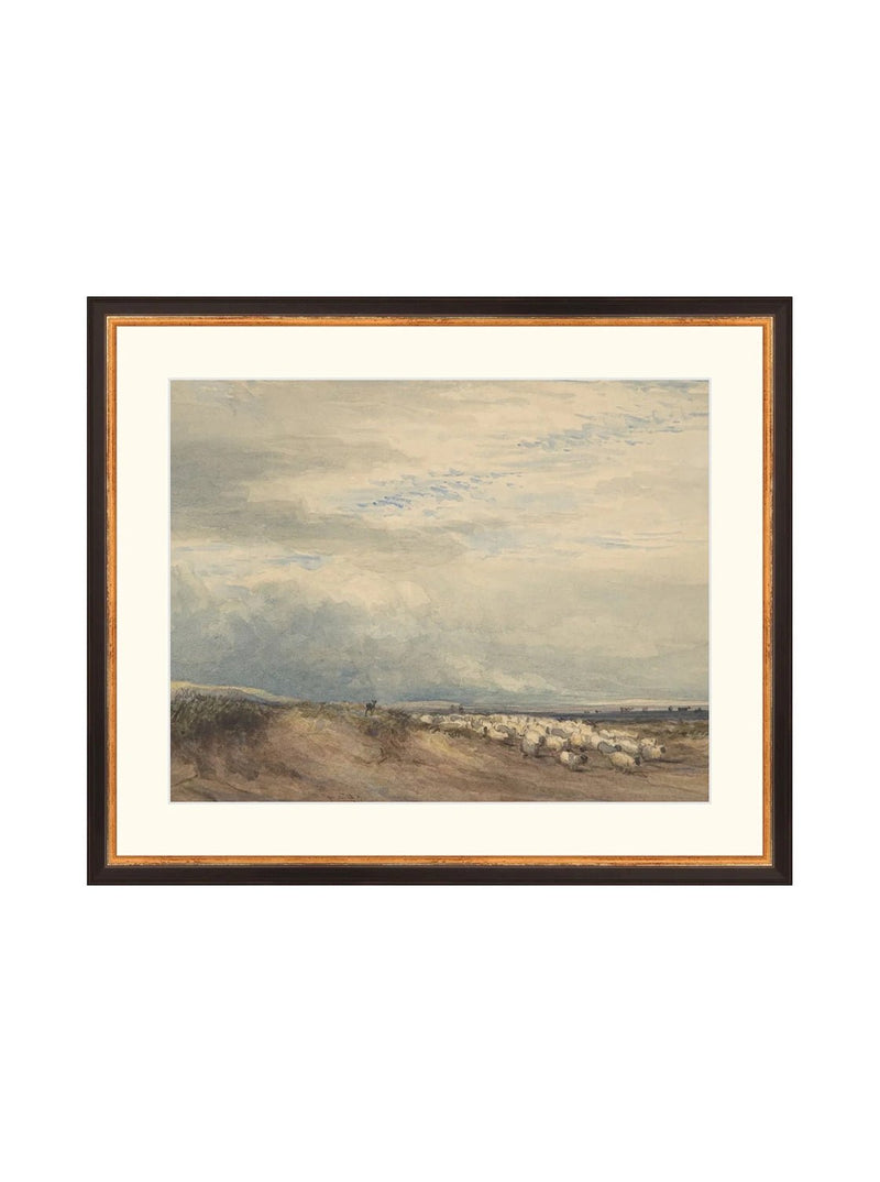 Sheep Herd - HJART0275 - BDG - 15x18