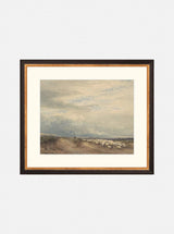 Sheep Herd - HJART0275 - OAK - 12x14
