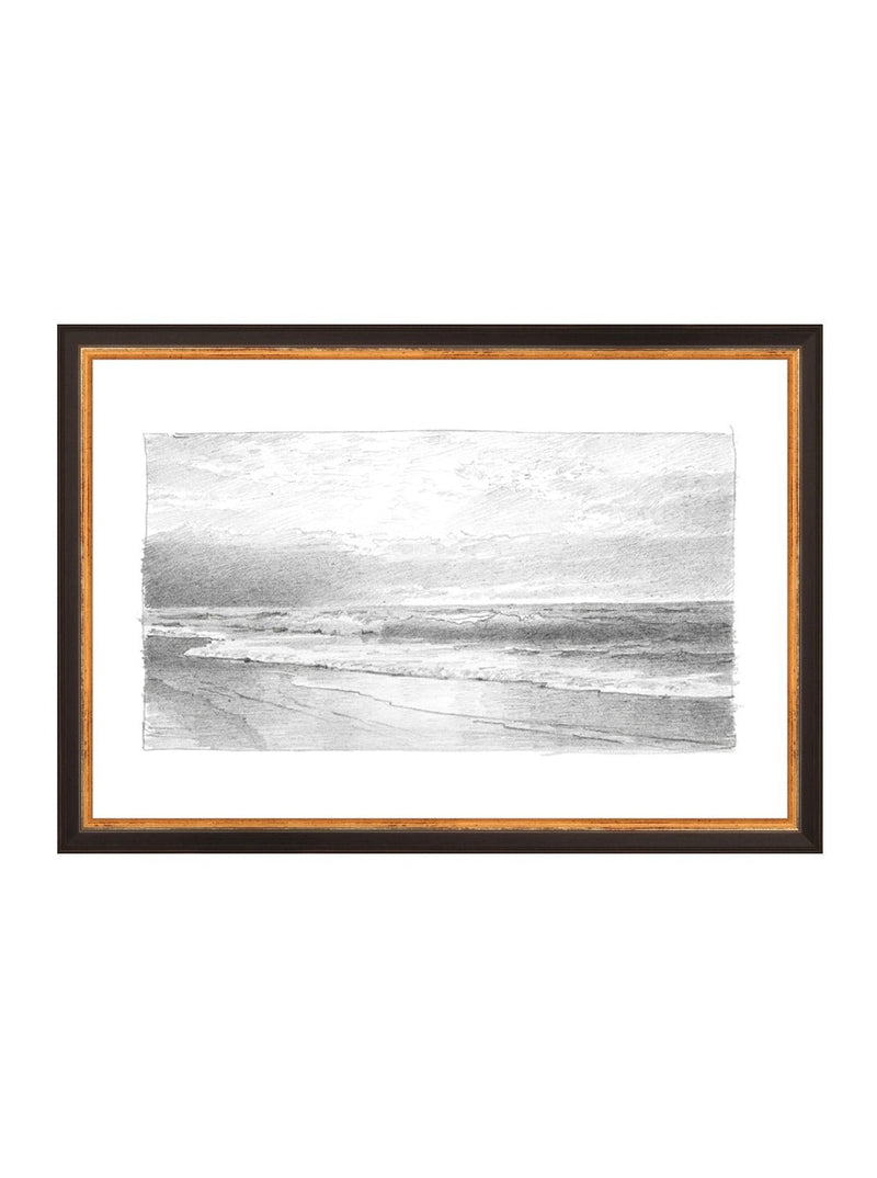 Shoreline Sketch - HJART0132 - BLK - 11x16
