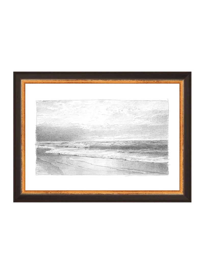 Shoreline Sketch - HJART0132 - BLK - 8x11