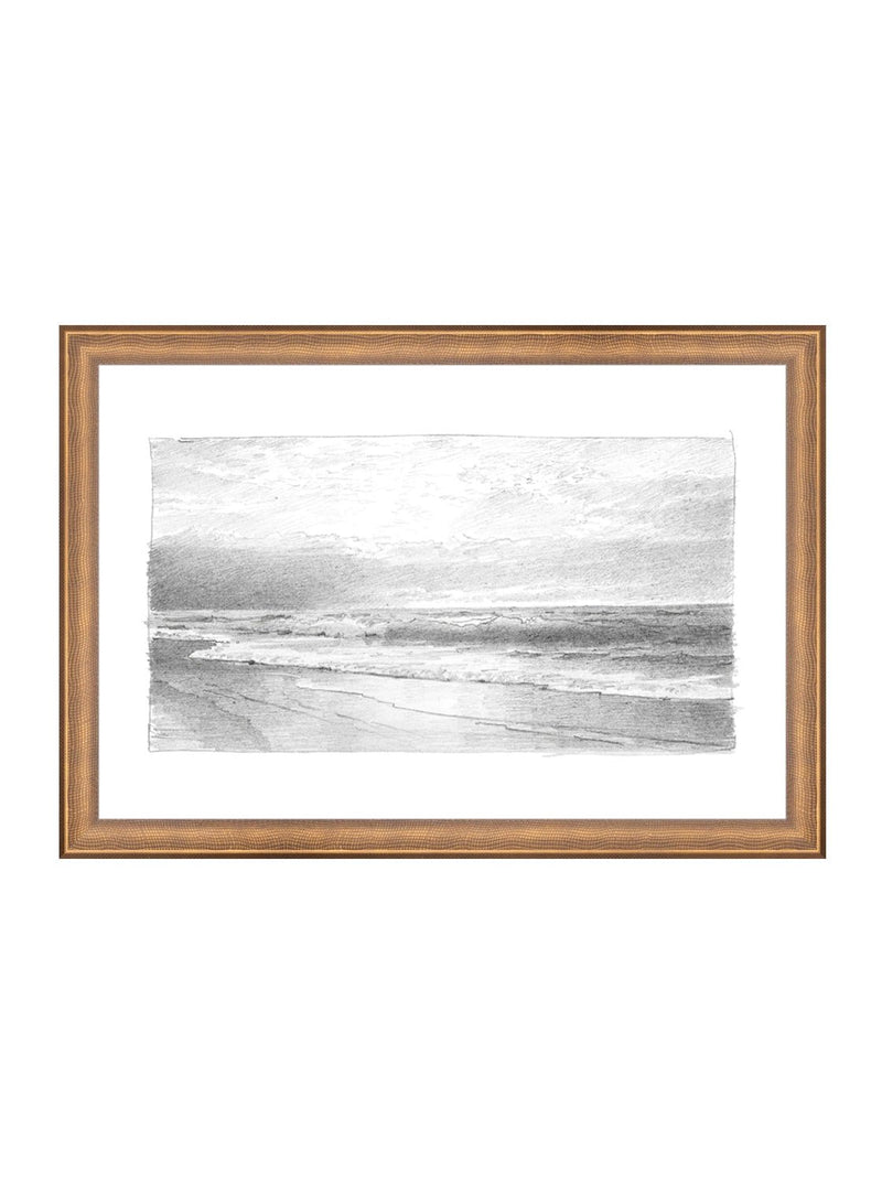 Shoreline Sketch - HJART0132 - BRZ - 11x16