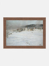 Snowbound Village - HJART0074 - WLN - 8x11