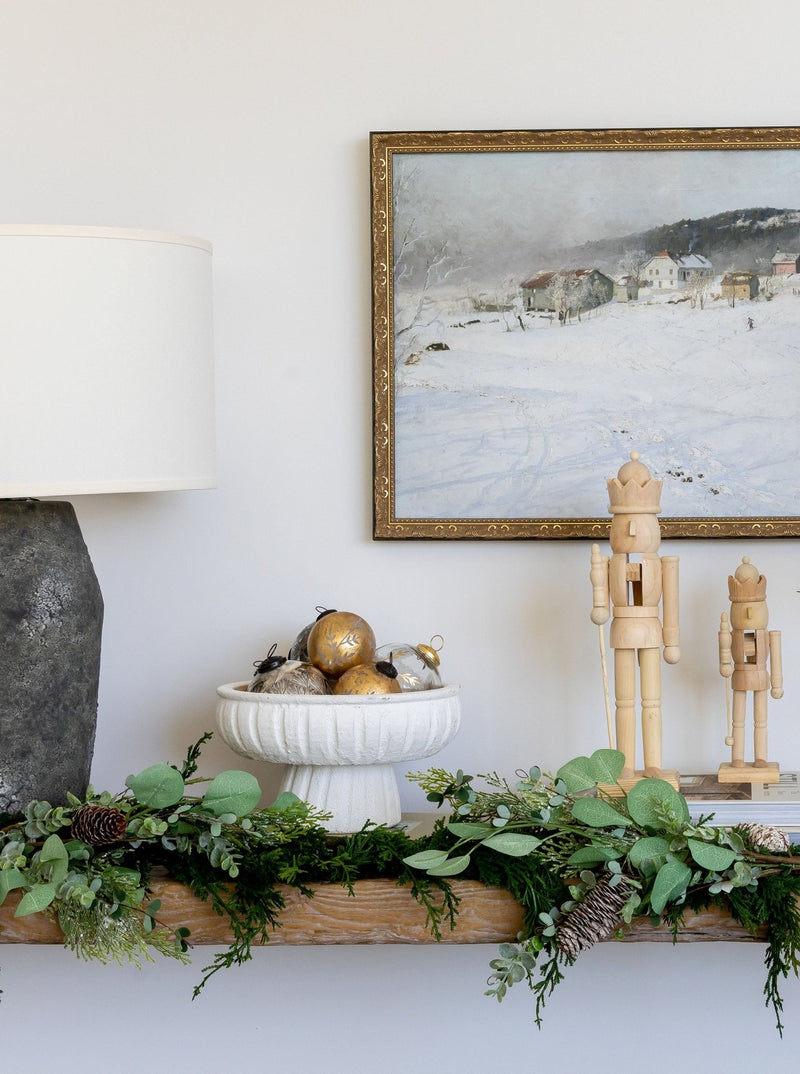 Snowbound Village – Giclée Winter Landscape Print – House of Jade Home