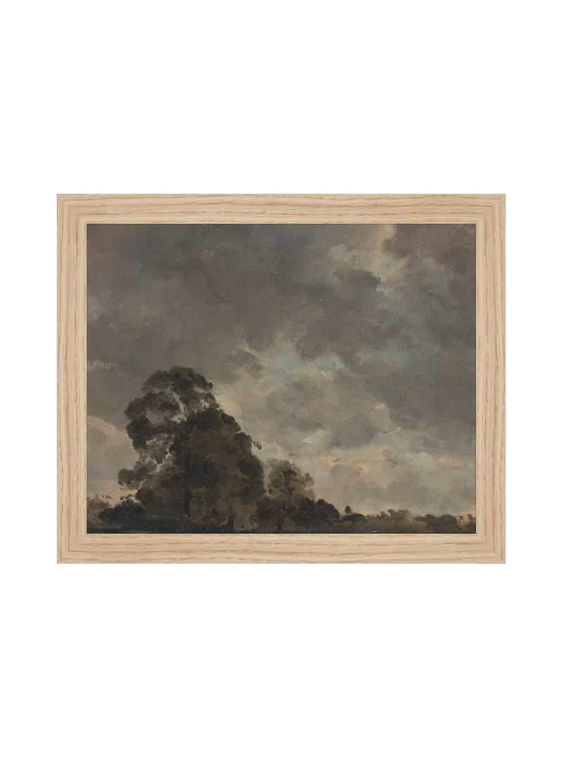Stormy Skies - HJART0189 - OAK - 8x10