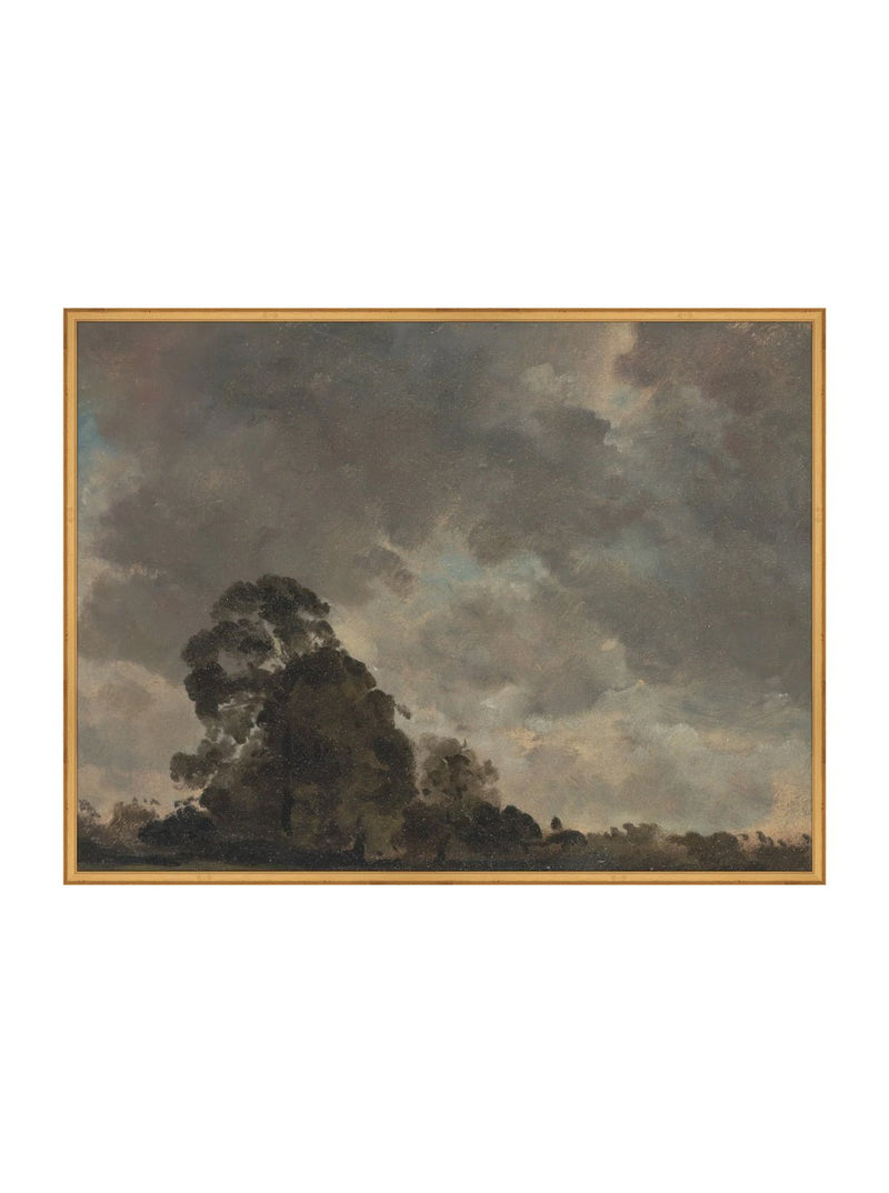 Stormy Skies - HJART0189 - GLD - 30x40