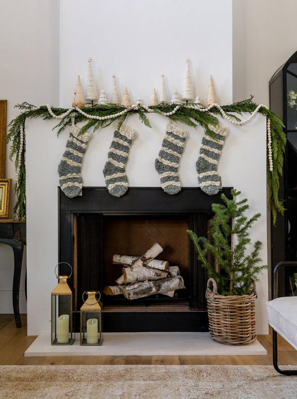 Second picture of Stripe Knit Stocking