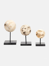 Travertine Sculptures | Set of 3 - HJDCR0416 - OS