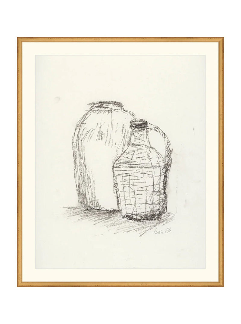 Vase Study I - HJART0189 - GLD - 24x30