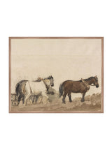 Watercolor Horses - HJART0196 - WNT - 24x30
